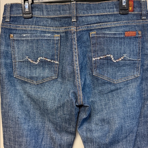 7 For All Mankind Bootcut Jeans Size 30 x 33 - Picture 6 of 7